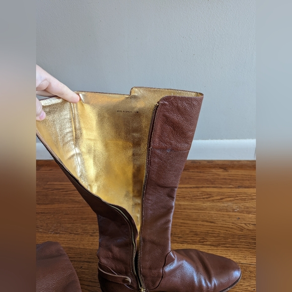 Vintage leather Michael Kors riding boots - Picture 7 of 9